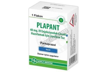 PLAPANT 40 MG IV ENJEKSIYONLUK COZELTI ICIN LIYOFILIZE TOZ ICEREN 1 FLAKON görseli