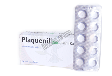 PLAQUENIL 200 MG 30 FILM KAPLI TABLET görseli