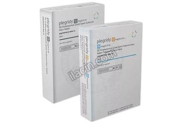 PLEGRIDY 63 MCG / 0,5 ML + 94 MCG / 0,5 ML SC ENJEKSIYONLUK COZELTI ICEREN KULLANIMA HAZIR KALEM TEDAVIYE BASLAMA PAKETI (2 KALEM) görseli