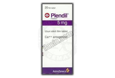 PLENDIL 5 MG UZUN ETKILI 20 FILM TABLET görseli