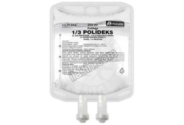 POLIFLEKS 1/3 POLIDEKS IV INF. ICIN COZ. 250 ML SETSIZ PVC görseli