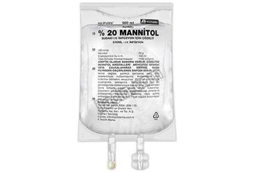 POLIFLEKS %20 MANNITOL SUDAKI SOLUSYONU 500 ML PVC SETSIZ görseli