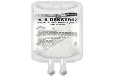 POLIFLEKS %5 DEKSTROZ 250 ML SOL. SETSIZ görseli