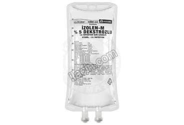 POLIFLEKS IZOLEN-M %5 DEKSTROZLU 1000 ML PVC SOLUSYON(SETSIZ) görseli