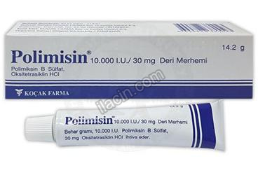 POLIMISIN 10.000 IU/30 MG DERI MERHEMI, (14,2 G) görseli
