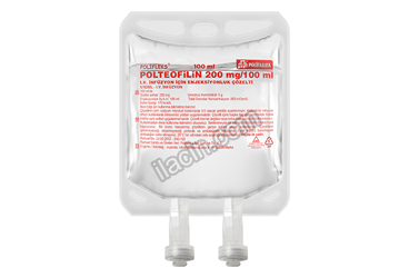 POLTEOFILIN 200 IV INF. ICIN ENJEKTABL COZELTI 100 ML SETSIZ görseli