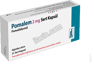 POMALEM 2 MG SERT KAPSUL (21 SERT KAPSUL) görseli