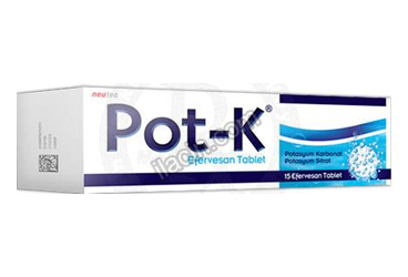 POT-K 1,56 G EFERVESAN TABLET (30 TABLET) görseli