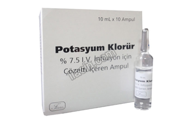 POTASYUM KLORUR %7.5 10 ML 10 AMPUL görseli