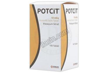 POTCIT 10 MEQ 100 KONTROLLU SALIM TABLETI görseli