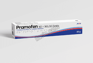 PRAMOFEN %1+%0,25 KREM (50 G) görseli