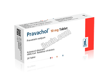 PRAVACHOL 10 MG 20 TABLET görseli