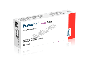 PRAVACHOL 20 MG 20 TABLET görseli