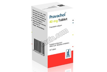 PRAVACHOL 40 MG 30 TABLET görseli