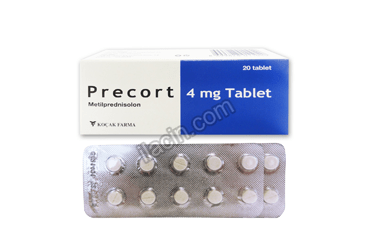 PRECORT 4 MG 20 TABLET görseli