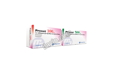 PREXET 100 MG IV INFUZYON ICIN LIYOFILIZE TOZ ICEREN FLAKON görseli