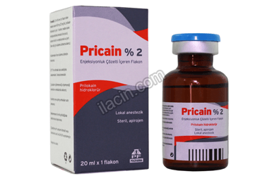 PRICAIN %2 IV ENJEKSIYONLUK COZ. ICEREN FLAKON görseli