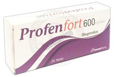 PROFEN FORT 600 MG 20 TABLET görseli