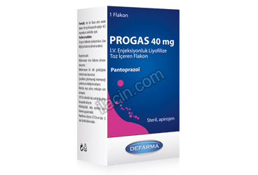 PROGAS 40 MG IV ENJ. TOZ ICEREN 1 FLAKON görseli