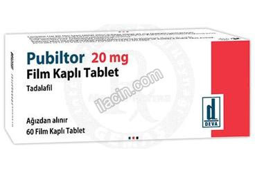 PUBILTOR 20 MG FILM KAPLI TABLET (60 FILM TABLET) görseli