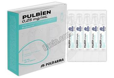 PULBIEN 0,25 MG/ML NEBULIZASYON SUSPANSIYONU (20 ADET) görseli