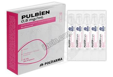 PULBIEN 0,5 MG/ML NEBULIZASYON SUSPANSIYONU (20 ADET) görseli