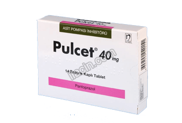 PULCET 40 MG 14 ENTERIK TABLET görseli