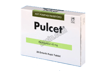 PULCET 40 MG 28 E.TABLET görseli