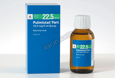 PULMISTAT FORT 22,5 MG/ 5 ML SURUP 100 ML görseli