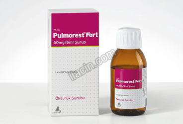 PULMOREST FORT 60 MG/5 ML SURUP görseli