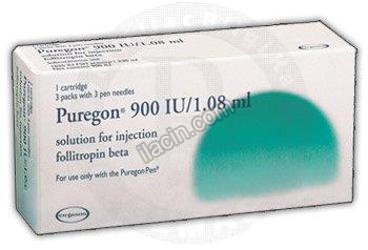 PUREGON 900 IU/1.08 ML ENJEKSIYONLUK COZELTI ICEREN KARTUS (1 KARTUS) görseli
