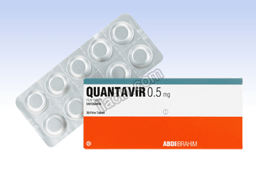 QUANTAVIR 0,5 MG 30 FILM TABLET görseli