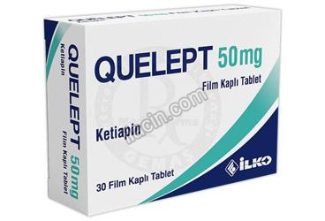 QUELEPT 50 MG FILM KAPLI TABLET (30 TABLET) görseli
