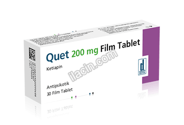 QUET 200 MG 30 FILM TABLET görseli