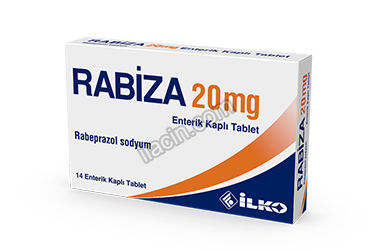 RABIZA 20 MG 14 ENTERIK KAPLI TABLET görseli