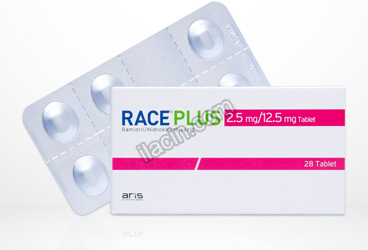 RACE PLUS 2,5 MG/12,5 MG 28 TABLET görseli