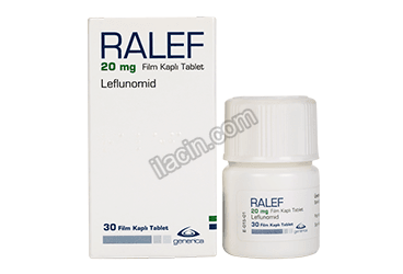 RALEF 20 MG 30 FILM TABLET görseli