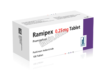 RAMIPEX 0,25 MG 100 TABLET görseli