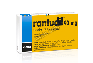 RANTUDIL 90 MG UZATILMIS SALIMLI 10 KAPSUL görseli