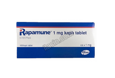 RAPAMUNE 1 MG 100 FILM DRAJE görseli