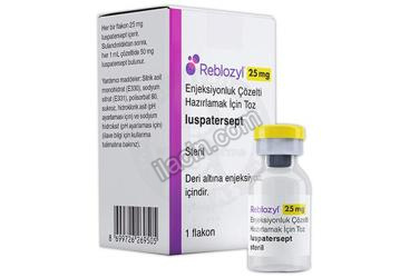 REBLOZYL 25 MG ENJEKSIYONLUK COZELTI HAZIRLAMAK ICIN TOZ (1 FLAKON) görseli