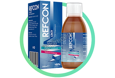 REFCON LIKIT 50 MG+26,7 MG+16 MG/ML ORAL SUSPANSIYON  (200 ML) görseli