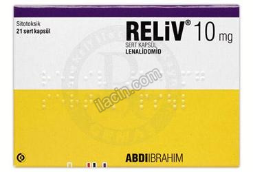 RELIV 10 MG SERT KAPSUL (21 ADET) görseli