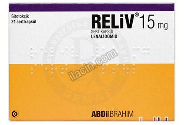 RELIV 15 MG SERT KAPSUL (21 ADET) görseli