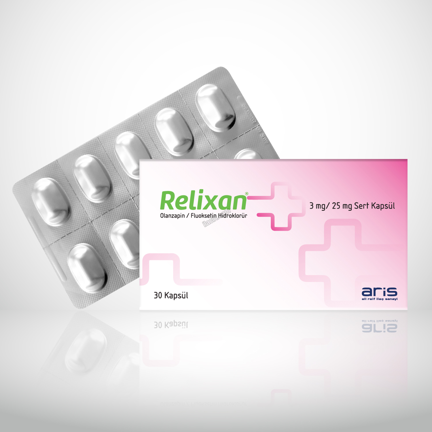 RELIXAN 3 MG/25 MG SERT KAPSUL görseli