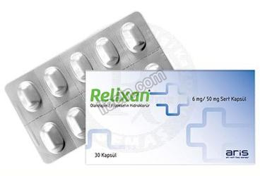 RELIXAN 6 MG/50 MG SERT KAPSUL görseli