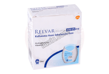 RELVAR ELLIPTA 100/25 MCG KULLANIMA HAZIR INHALASYON TOZU 30 DOZ görseli