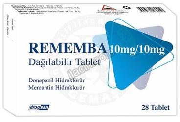 REMEMBA 10 MG/10 MG DAGILABILIR TABLET (28 TABLET) görseli