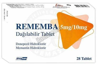 REMEMBA 5 MG/10 MG DAGILABILIR TABLET (28 TABLET) görseli