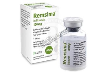 REMSIMA 100 MG I.V. INFUZYON COZELTISI HAZIRLAMAK ICIN LIYOFILIZE TOZ ICEREN 1 FLAKON görseli